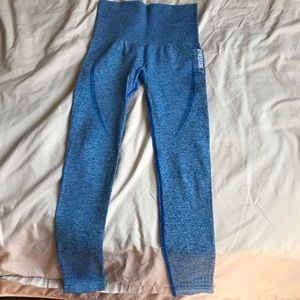 Gymshark Seamless Blue Leggings